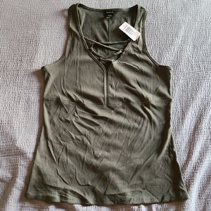 Torrid Ribbed Babydoll Tank